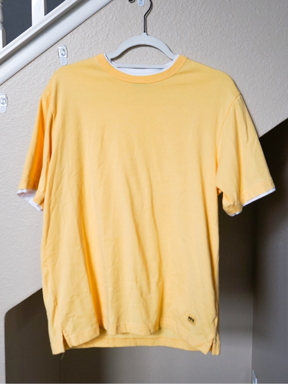 Double Collar Short Sleeve Mens Small